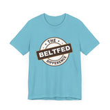 the belt fed difference Short Sleeve Tee