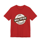 the belt fed difference Short Sleeve Tee