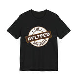 the belt fed difference Short Sleeve Tee